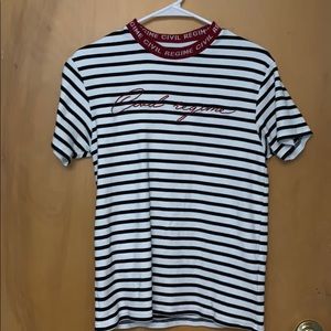 Civil regime stripped tee
